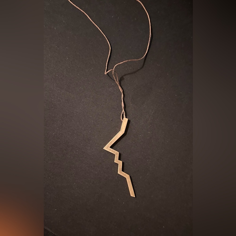 Handmade necklace by artist Valentina Romen in Milan